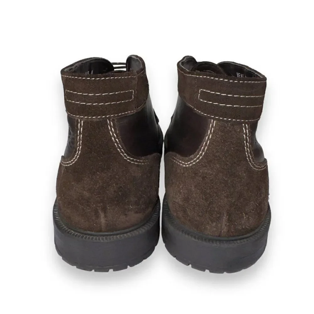 Stacy Adams Delaney Leather / Suede Chukka‎ Boots Brown 25053-200 Men's 11.5M